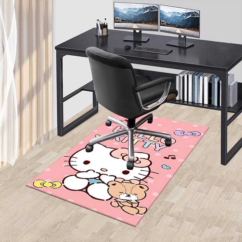1 шт. Ковер Hello Kitty Коврик для офиса Наружный коврик Декор для дома Ковер для зоны Фестивальный подарок