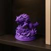 3D-печатная статуэтка волка Yousheng, Фигурка воющего волка, Скульптура дикого волка на скале, Коллекционный животный орнамент для дома и офиса