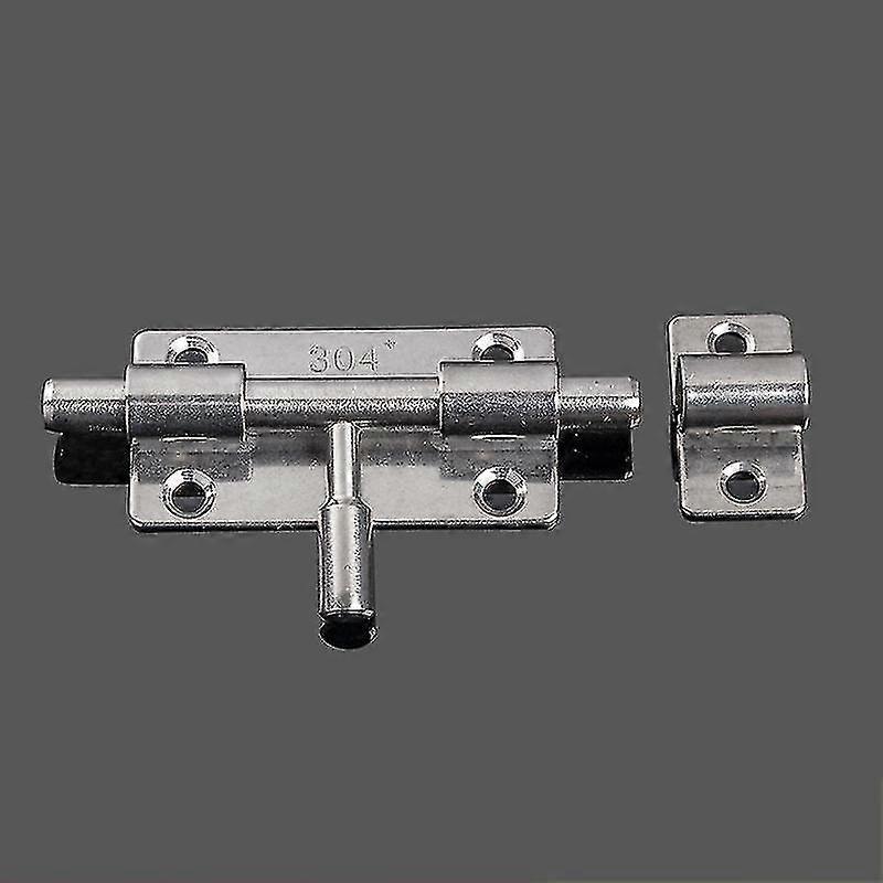 2pcs Door Bolt Barrel Slide Lock Simple Slide Bolt For Bathroom Toilet Shed Door Lock/catch/latch - PR