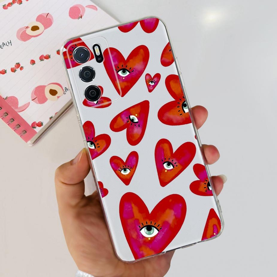 Чехол для Oppo A16 A16s Стильный окрашенный задний чехол Мягкий тонкий чехол для телефона для Oppo A16s OppoA16 s CPH2269 Coque Fundas Бампер Корпус