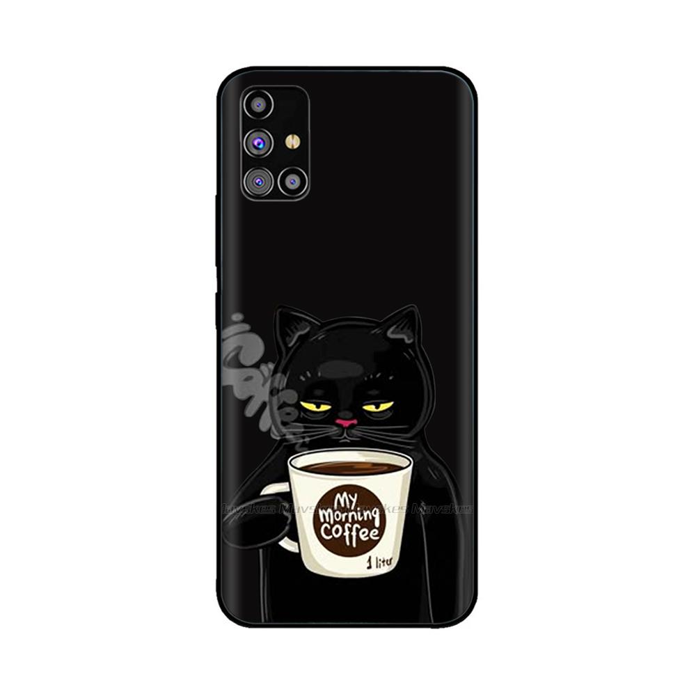 Чехол для телефона Samsung Galaxy A51 Чехол Смешной Мультяшный Мягкий Силиконовый Чехол для Samsung A51 Чехол A 51 4G 5G Бампер Защитная Оболочка Сумка Fundas