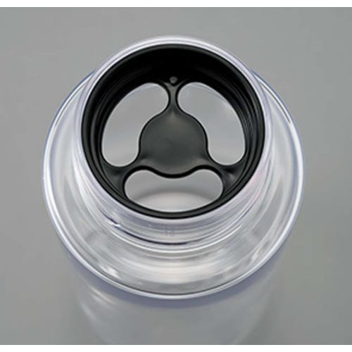 MI Creations MyClear Bottle, Made in Japan, Clear Bottle, Eco-Friendly, with Inner Stopper, 360C Drinking Temperature, Heatstroke Prevention (500ml,