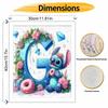 Disney Oil Painting Art Stitch Donut Dream Gifts Home Decor Hobby