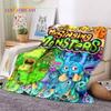 Игровые мультяшные мягкие одеяла My Singing Monsters, Теплое плед-покрывало, Удобное одеяло для пикника, кровати, дивана, дома, спальни, ребенка