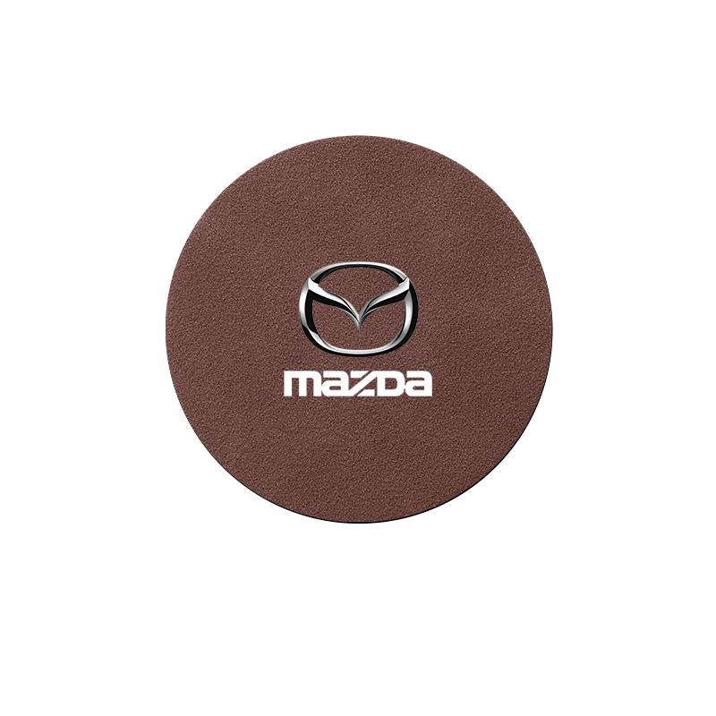mazda Нескользящие подставки под стаканы с логотипом - Совместимы с различными моделями Mazda