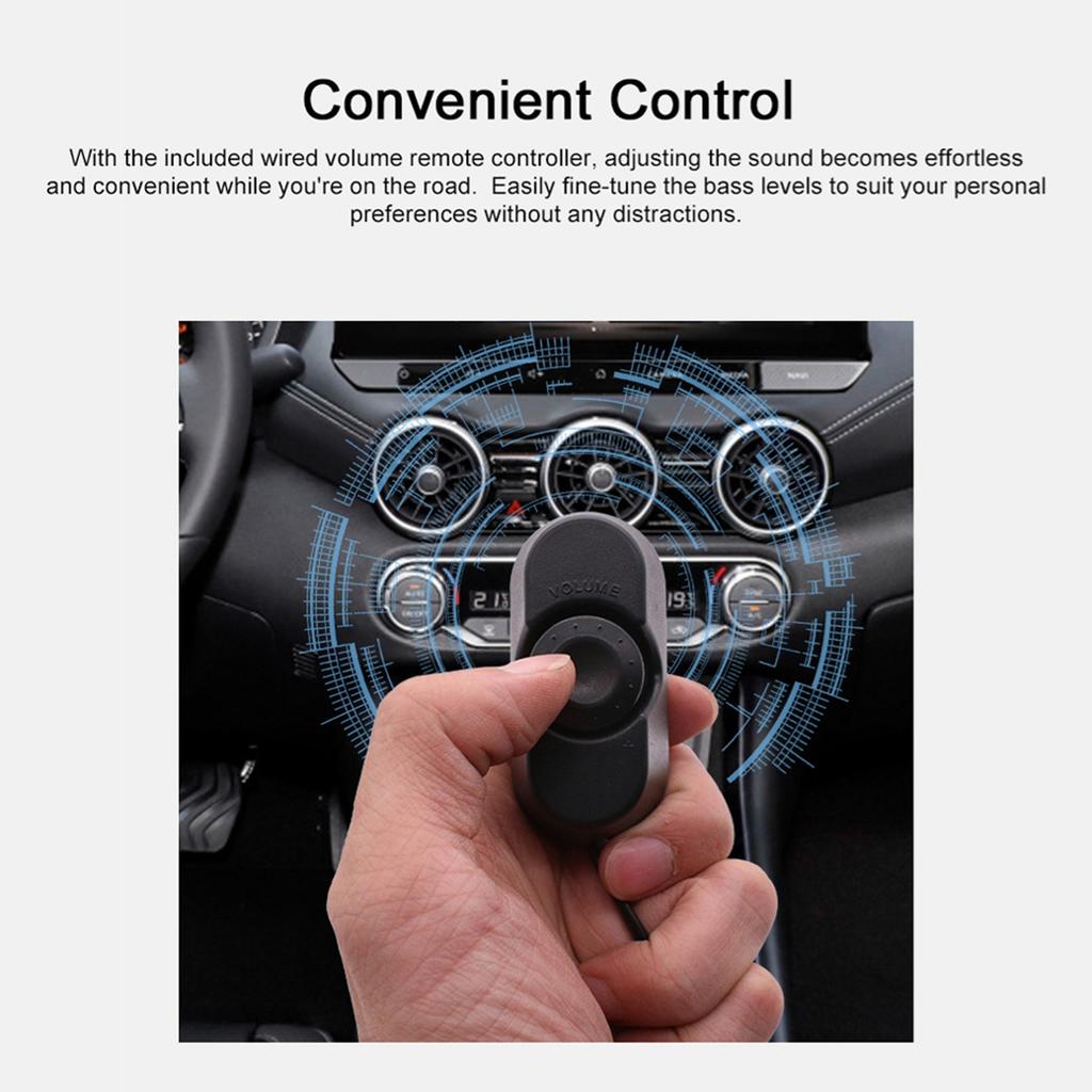 10-дюймовый 800 Вт автомобильный сабвуфер под сиденье высокой мощности активный сабвуферный динамик со встроенным усилителем и регулятором громкости