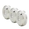 3pcs Metal Trumpet Valve Screw Silver Valve Button Screw  For Trumpet Repair