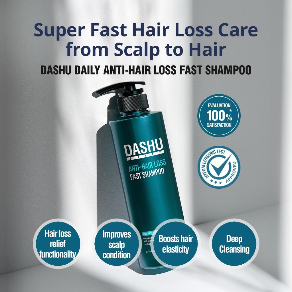 [Dashu] Daily Fast Scalp Shampoo 500ml
