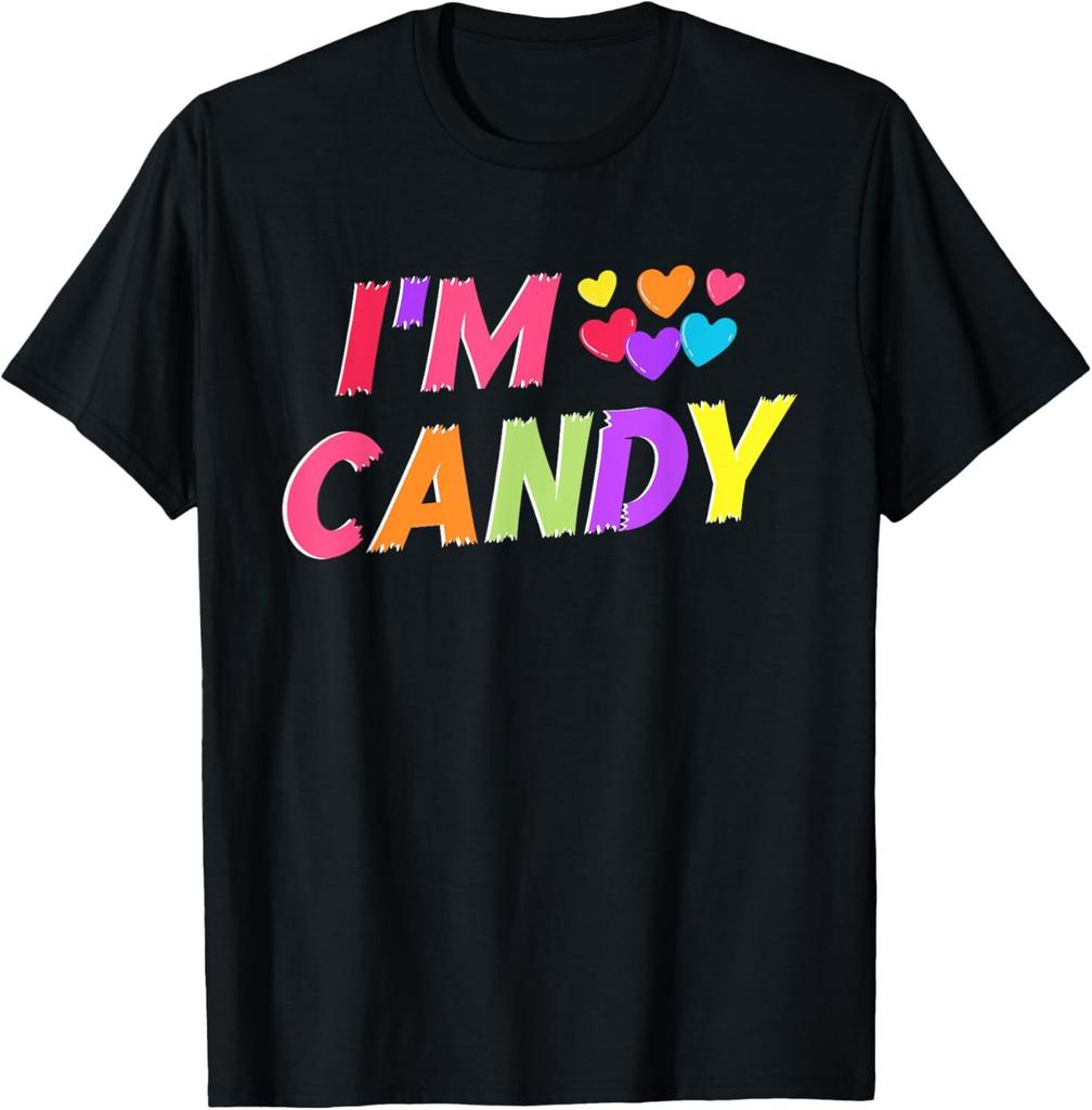 I love To Eat Candy I'm Candy Funny Couple Matching T-Shirt