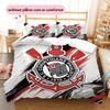 Corinthians Pattern Bedding Quilt Set  Home Decoration  Gift (1 * duvet cover + 2 * pillowcase  without core)