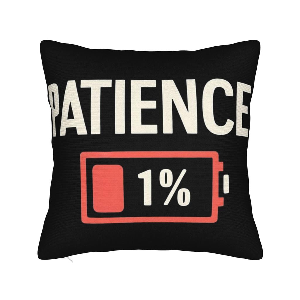 Patience at Gift Pillow Covers Stuff Soft Cushion Cover Decoration Throw Pillow Case Cover Home Multi Size