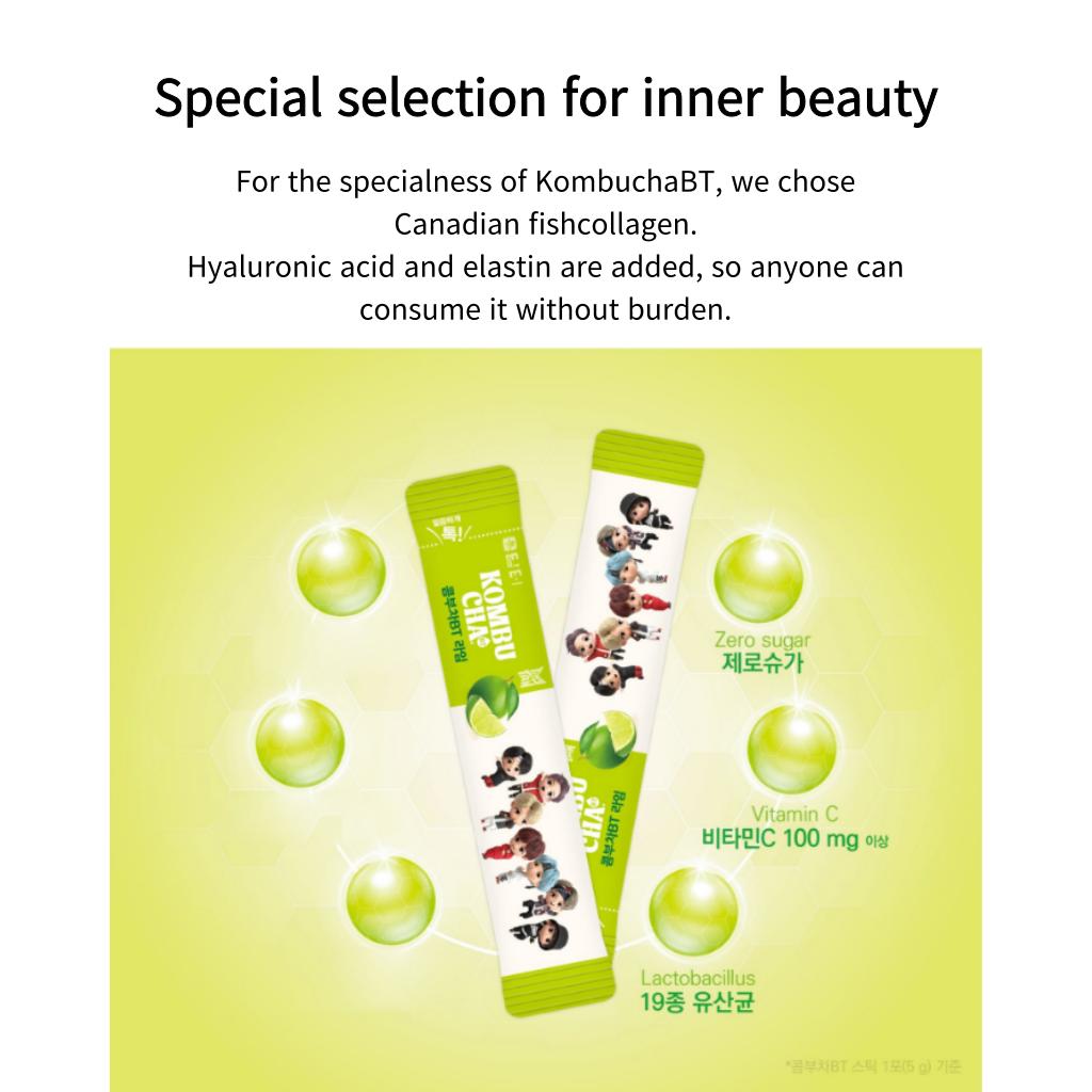 [Damtuh] Корейский здоровый BTS Kombucha(10EA)