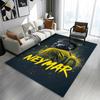 Yellow Jersey Portrait Art Design Patterned carpet a non slip rug suitable for all seasons and any setting, gift
