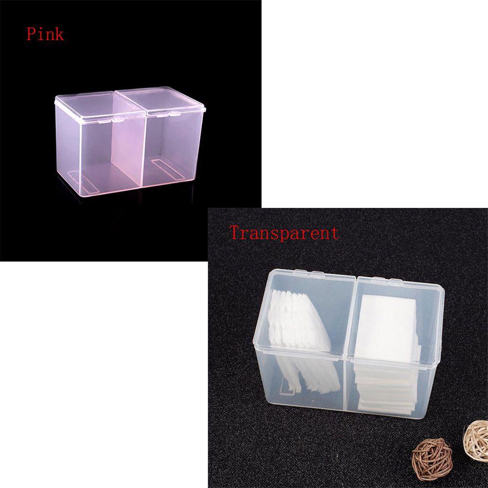 Makeup Container Makeup Transparent Storage Box Cosmetic Organizer Cotton Pads Holder Case Drawer