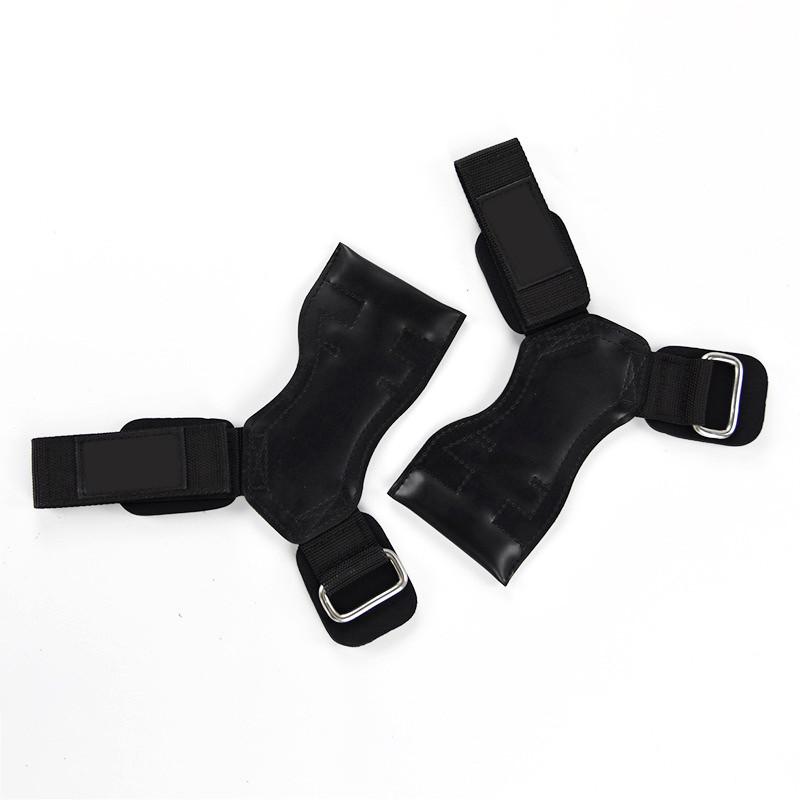 Non slip Straps Rubber Protector Hand Grips Gymnastics Fitness Weight Lifting Hand Grips