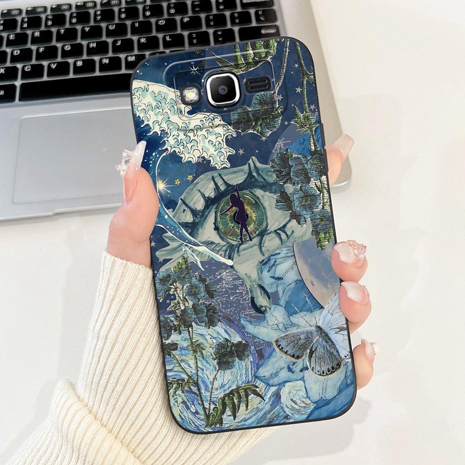 For Samsung Galaxy J2 Prime G532 Fashion Dusk Beach Painting Phone Case For Samsung Grand Prime G530 G531 Soft Silicone Cases