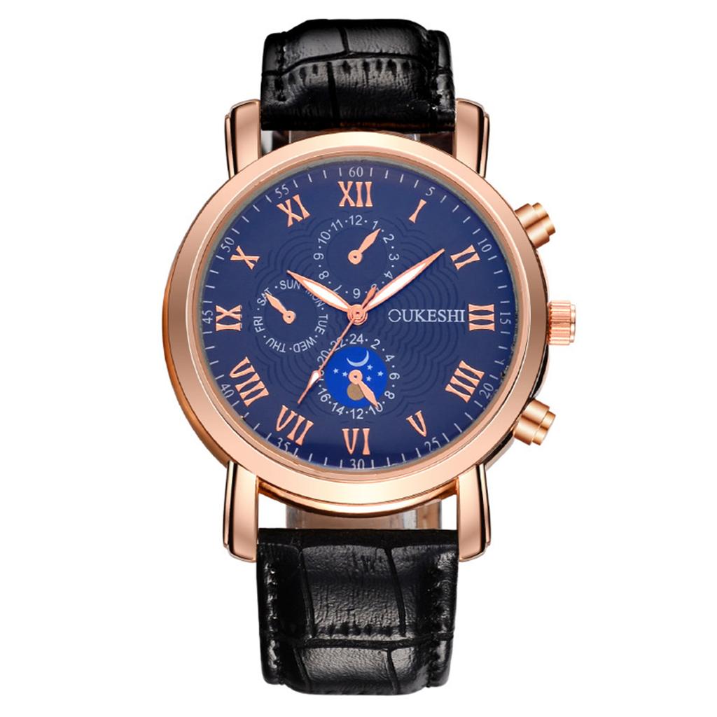 Men's Luminous Running Alarm Clock Watch