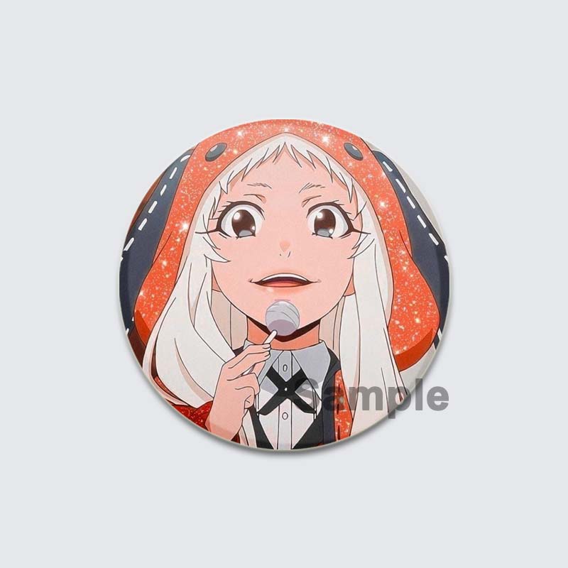 32/44/58 мм аниме Kakegurui Брошь ручной работы булавка мультяшная фигурка Юмэко Джабами значок мультяшный косплей значок для рюкзака Декор ювелирные изделия подарки