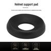 Черная противоскользящая подкладка-подставка для мотоциклетного шлема - Держатель для защиты лица и полулица
