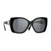 Chanel Irregular Frame Sunglasses With Logo Design Unisex sunglasses Black CH5519-C501/S4