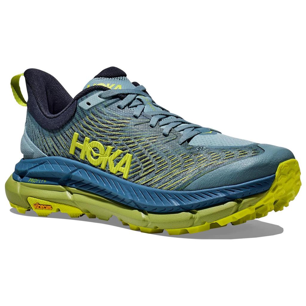 HOKA One One Mafate Speed 4 'Stone Blue Dark Citron' 1129930-SBDCT