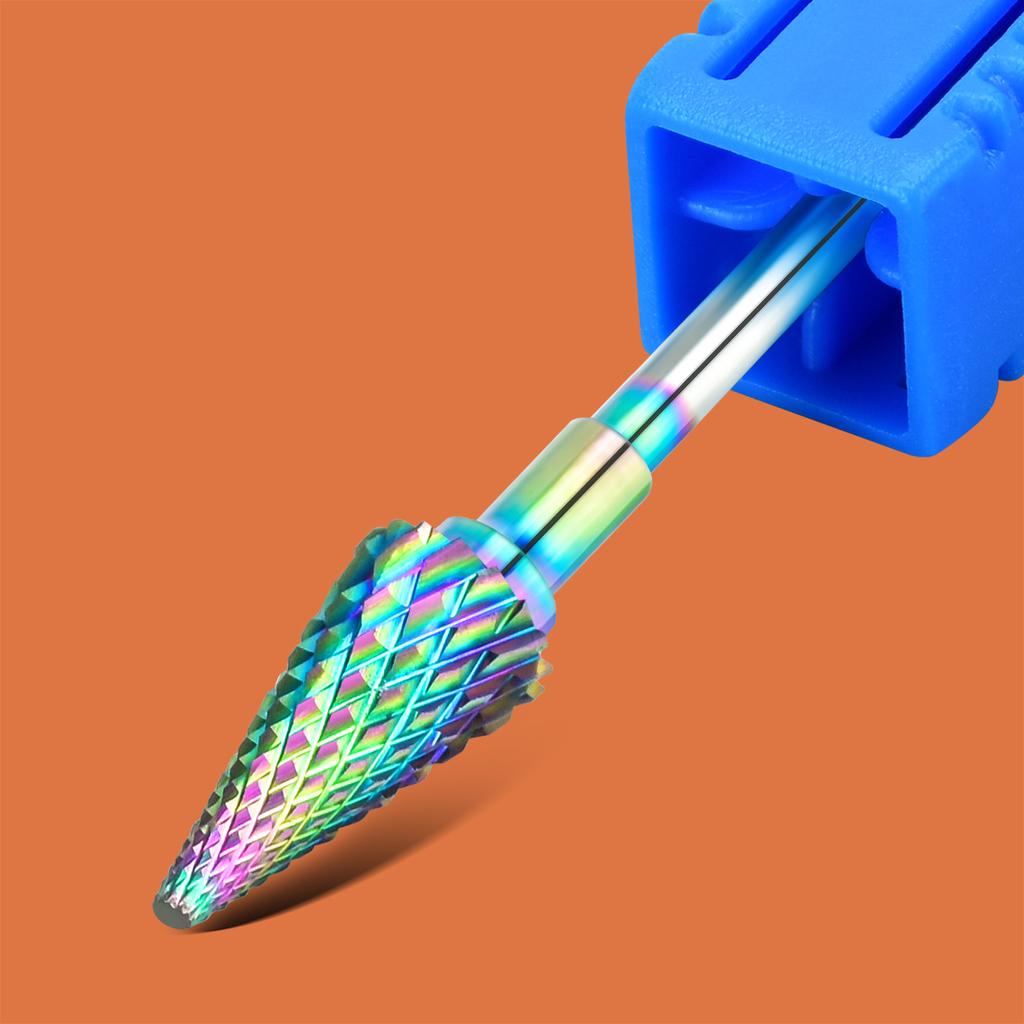 Твердосплавные вольфрамовые насадки для ногтей, фрезы, электрические сверла для ногтей, инструменты для очистки кутикулы для педикюра, маникюрные буферы, дрель