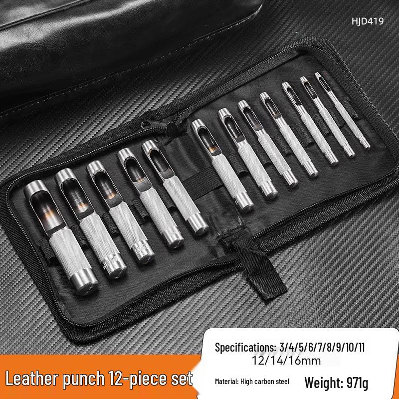 Прямой удар: Компактный ручной инструмент для пробивания отверстий из кожи и липы для ремней и ремешков для часов
