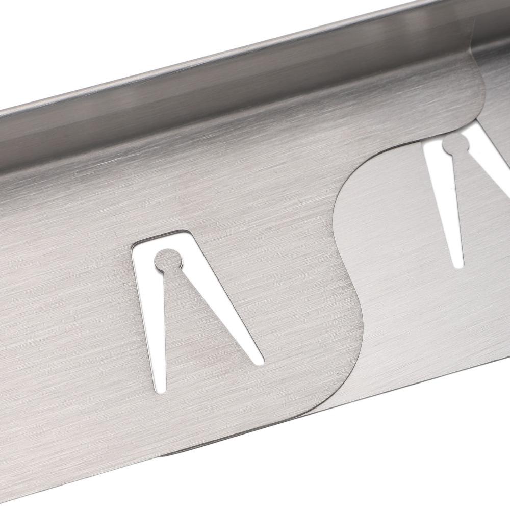 2 Pair Silver Stove Gap Cover Stainless Steel Counter Gap Filler Kitchen Counter Side Gap