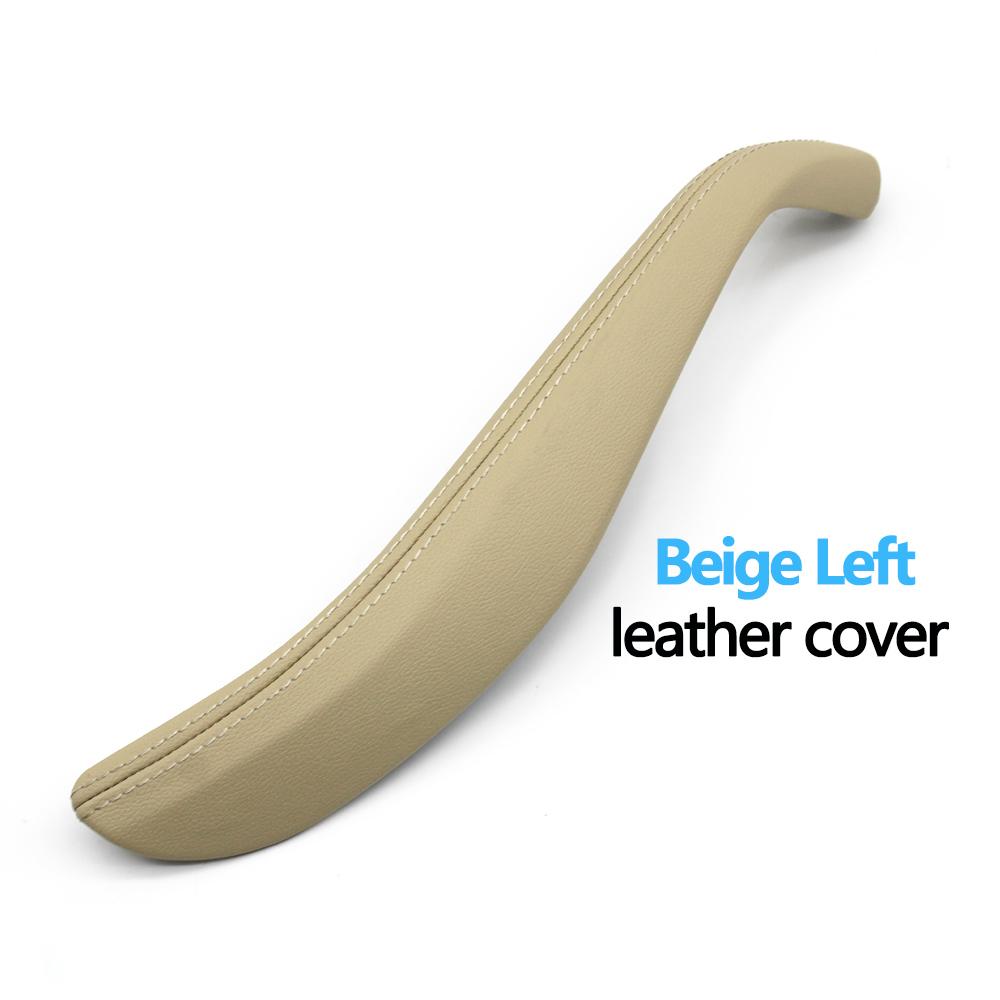 Left Right Interior Door Pull Handle Leather Outer Cover Replacement For BMW 5 Series G30 G31 F90 2018 2022
