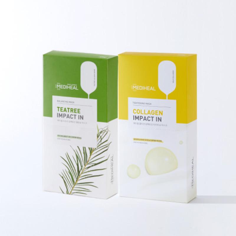 Mediheal Балансирующая/подтягивающая маска Impact In 24 мл (3 варианта)