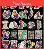 Mario 100pcs Super Bros Princess Kawaii Notes Stickers Laptop Bikes Waterproof