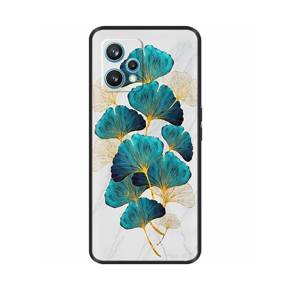 Чехол для Realme 9 Обложка Милые Растения Мультяшные Чехлы для OPPO Realme 9 4G RMX3521 Realme9 Чехол для Телефона Мягкий Силикон fundas coque