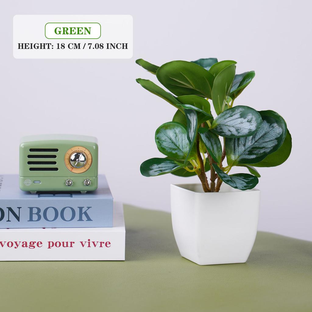 Fake Plants Bonsai Simulation Pot Green Plants Artificial Flowers Table Potted Ornaments for Home Office Decor Bed Room Decor