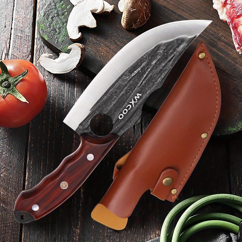 5PCS Professional Kitchen Knife Multipurpose Knife Stainless Steel Boning Knife Set Kitchenware Utility Knife for Cooking Cutting Knife