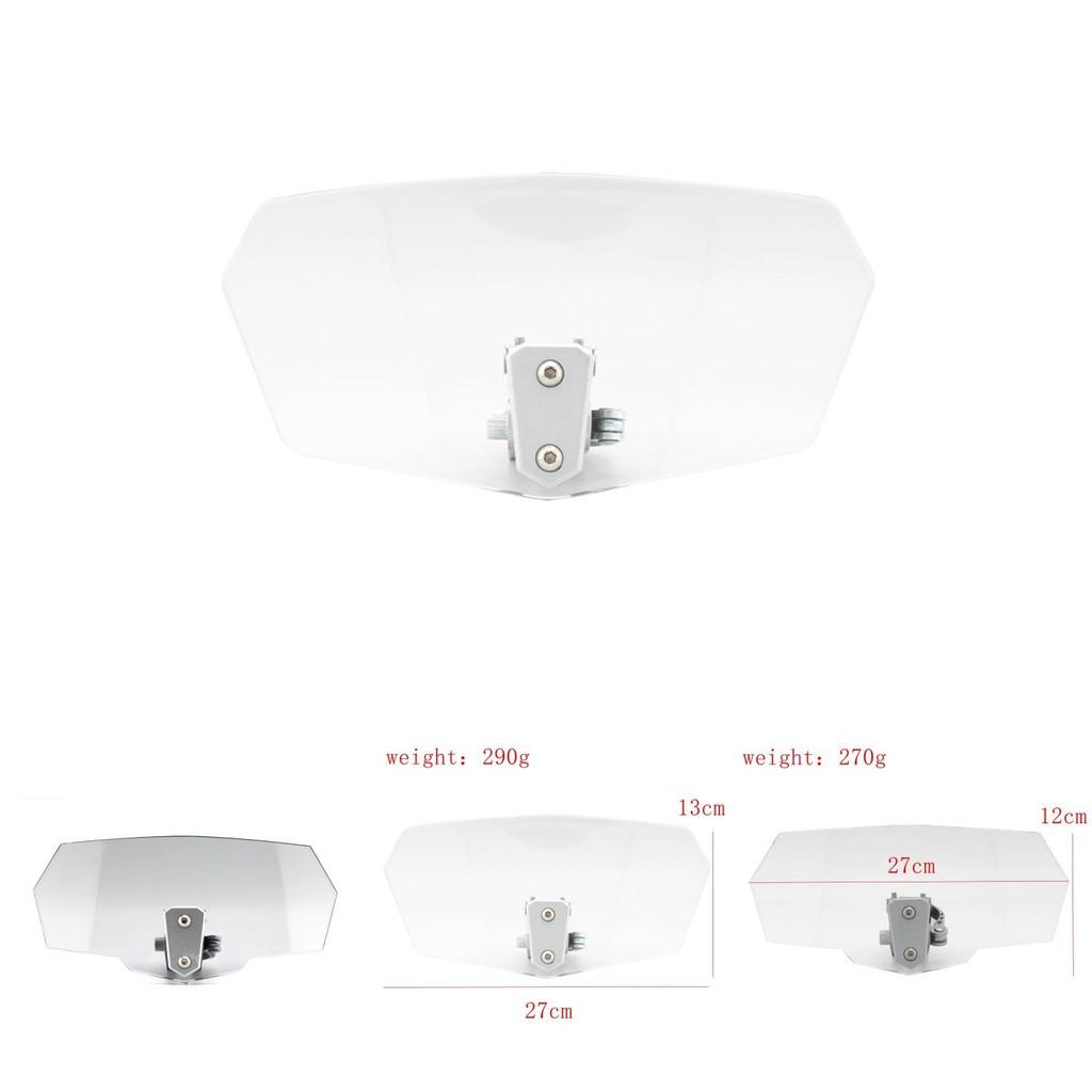 Customizable Motorcycle Windshield Shield With 30x16x5cm Size For Perfect Fit