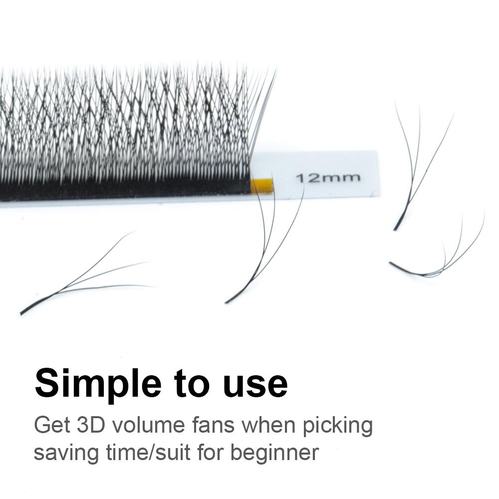 Автоматическое наращивание ресниц в форме цветка W в форме цветка NAGARAKU, черное, 12 линий, натуральный мягкий свет, наращивание ресниц премиум-класса