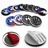 1Pcs 45mm 47mm Car Steering Wheel Decoration Badge Sticker Logo Accessories For BMW E46 E90 E60 F30 F10 E39 E36 F20 E87 E90 E70