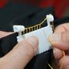 1/2Pcs Needle Gauge Edge Stitching Lock Sewing Gauge Quilting Hemming Non-Slip DIY Sewing Aid Tools 2/3/4/5MM Clip-on Tool