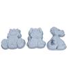 3pcs Cartoon Silicone Baking Mold Dinosaur Hippo Dog Shape Food Grade Non Stick Cute Cake Mold