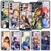 Чехол для телефона Cartoon Ensemble Stars для Samsung Galaxy S24 S23 S22 S20 Ultra S21 FE 5G S10 S9 Plus S10E Мягкий силиконовый чехол