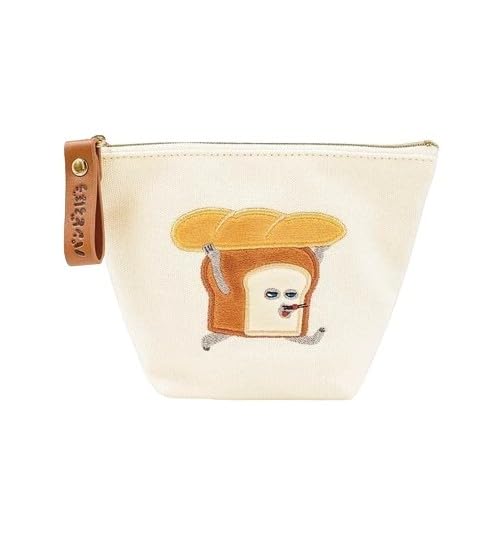 Bread Thief Boat-Shaped Pouch, Ivory