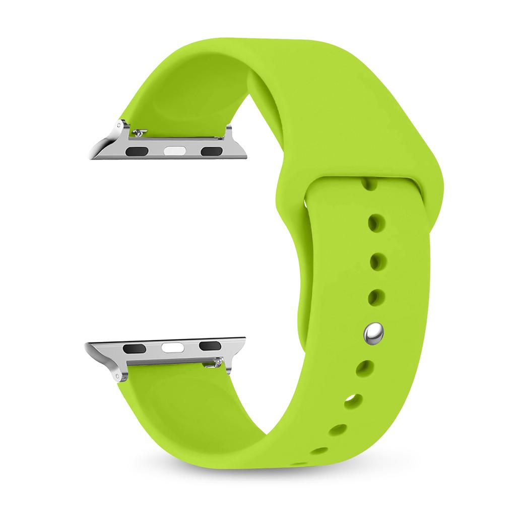 Для Apple Watch ultra 2 ремешок 49мм 46мм 44мм 40мм 45мм 41мм 42мм Силиконовый браслет correa iWatch series se 9 8 7 6 3 10 11 ремешки