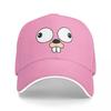 New Golang Gopher Go Face Baseball Caps Activities Snapback Hat Unisex Women Hats