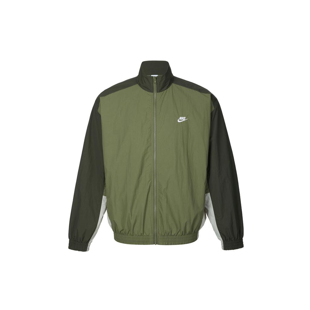 Nike Куртки Мужские Оливково-зеленый Стойка Умеренный Другое HQ6110-222