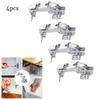 4pcs 175 Degree Corner Fold Cabinet Door Hinges Angle Hinge Furniture Hardware For Home Kitchen Bathroom Cupboard