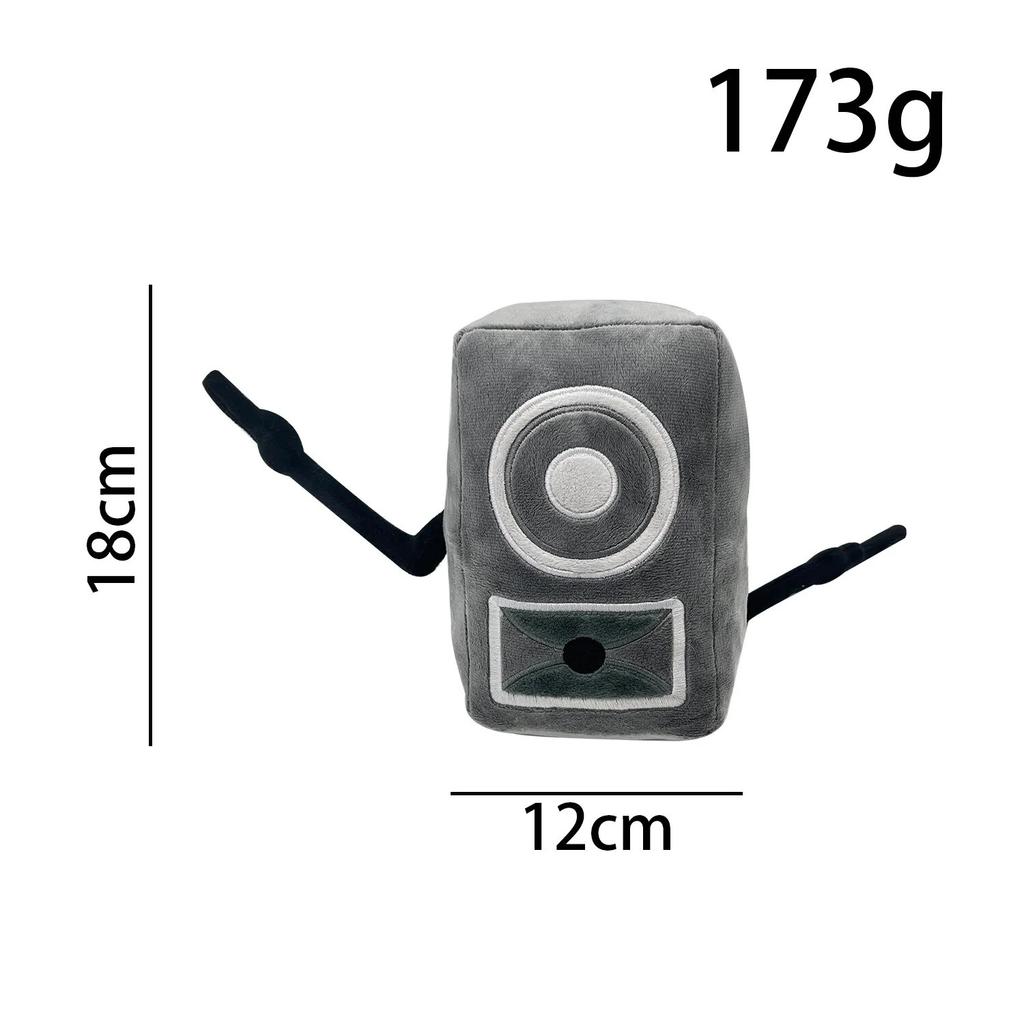 1/6/12 шт. Skibidi туалет плюшевая игрушка Титан ТВ человек босс туалет мультяшные куклы мягкая кукла Рождественский подарок на день рождения для детей