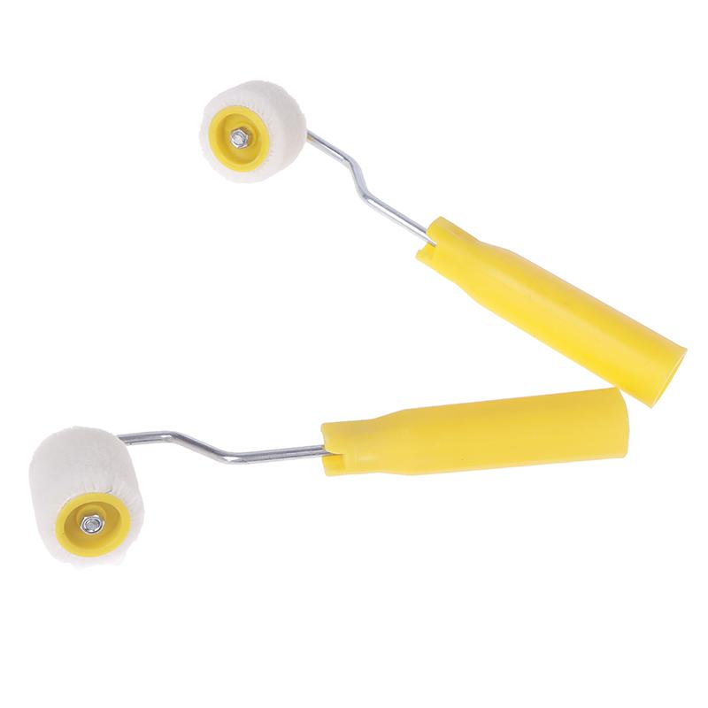 Мини малярные валики Двери и потолки Шерстяные кисти Очень маленькие Подкраска краски Отделочная кисть Валик для краев Кисть для краски для ремонта стен