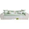 Summer Cool Ice Silk Sofa Cushion  New Light French High-End Summer Thin Straight Non-Slip Mat
