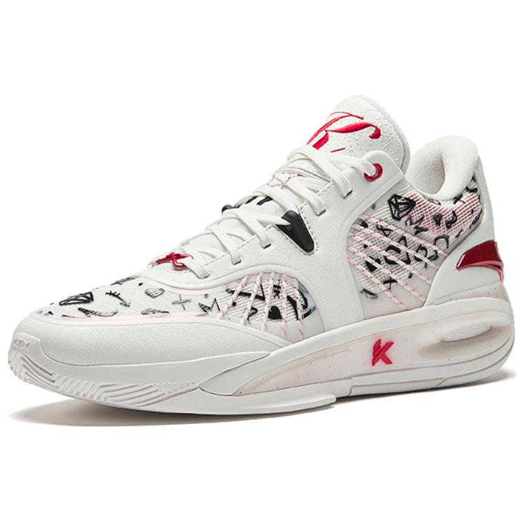 Anta Кроссовки мужские Klay Thompson KT10 белые красные черные 112511101-1