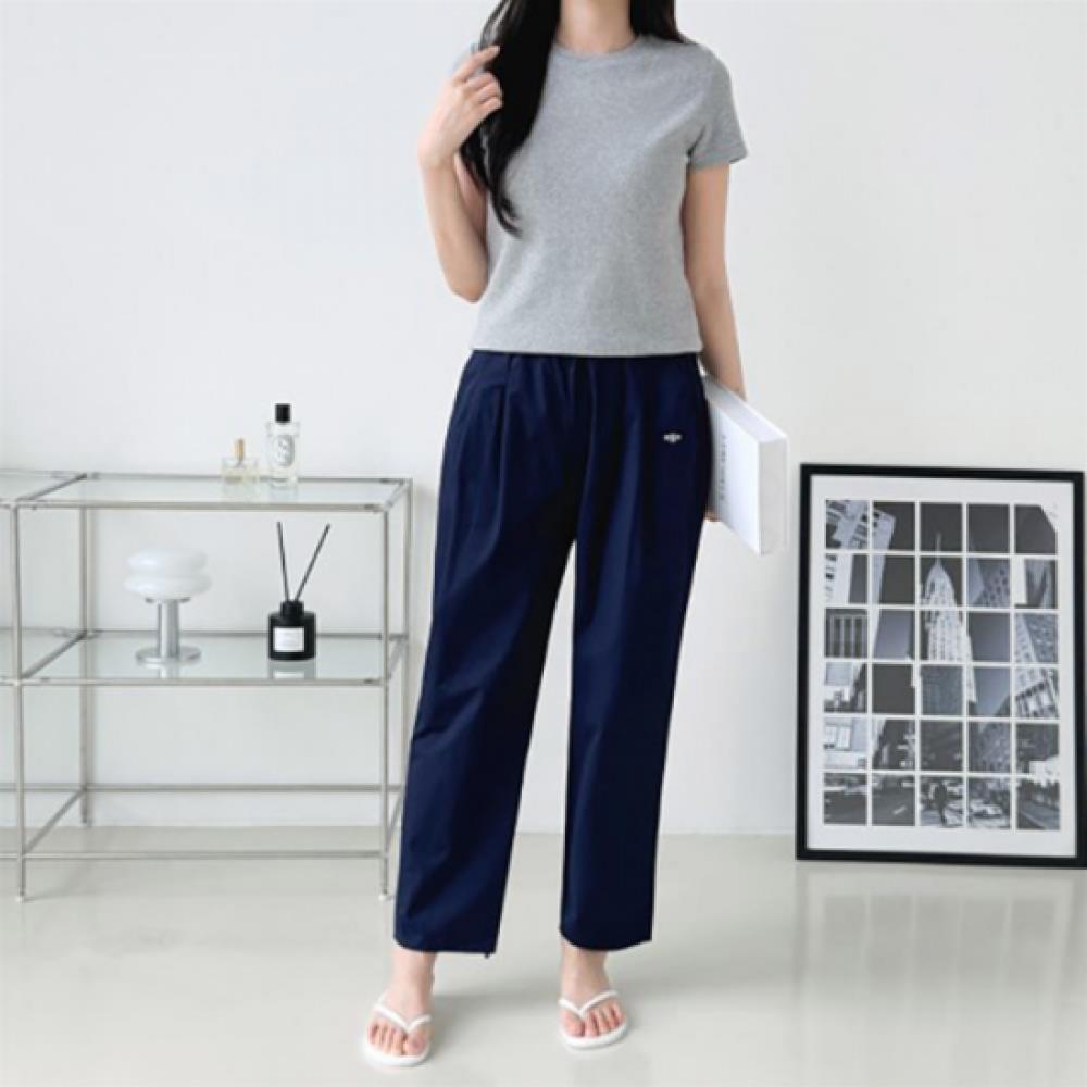 New ArrivalS Open Run Women S caSual Cotton Embroidered Straight pantS